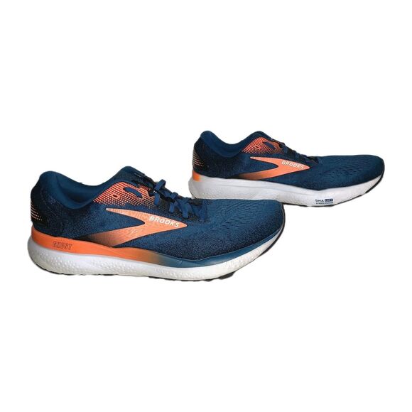 Brooks Ghost 16 Bonnie Blue Opal Orange Running Shoes Mens Size 13-D 1104181D474 main image 15